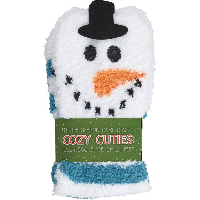 slide 1 of 1, DM MERCHANDISING Xmas Fuzzy Socks, 1 ct