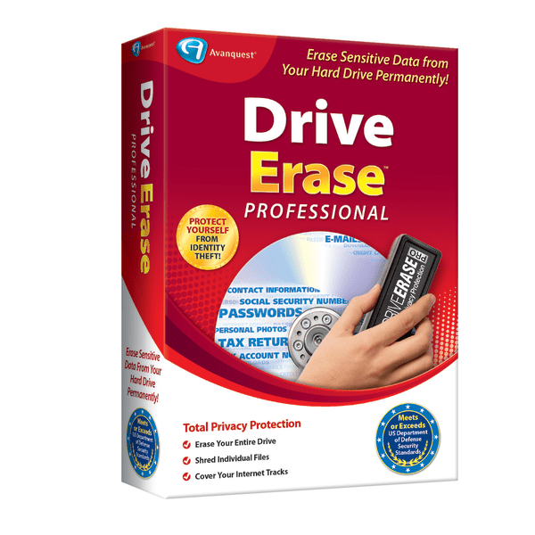 slide 1 of 2, Avanquest Drive Erase Professional, Traditional Disc, 1 ct