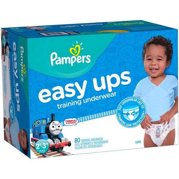 slide 1 of 1, Pampers Easy Up Thomas & Friends Training Pants Super Pack - Size 2T/3T, 80 ct