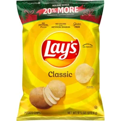 Lay's Potato Chips Classic, 9 5/8 oz