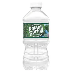 POLAND SPRING Brand 100% Natural Spring Water, 12-ounce plastic bottle