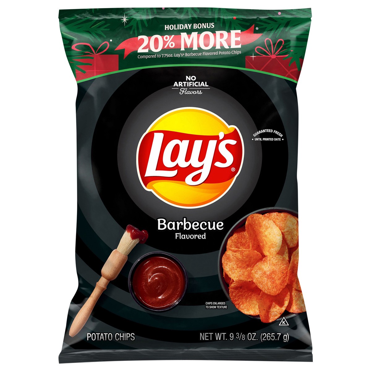 slide 1 of 8, Lay's Potato Chips Barbecue Flavored 9 3/8 oz, 9.375 oz