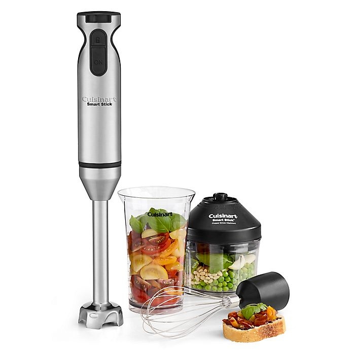 slide 2 of 2, Cuisinart Smart Stick 2-Speed Hand Blender with Accessory Set - Stainless Steel, 3 ct