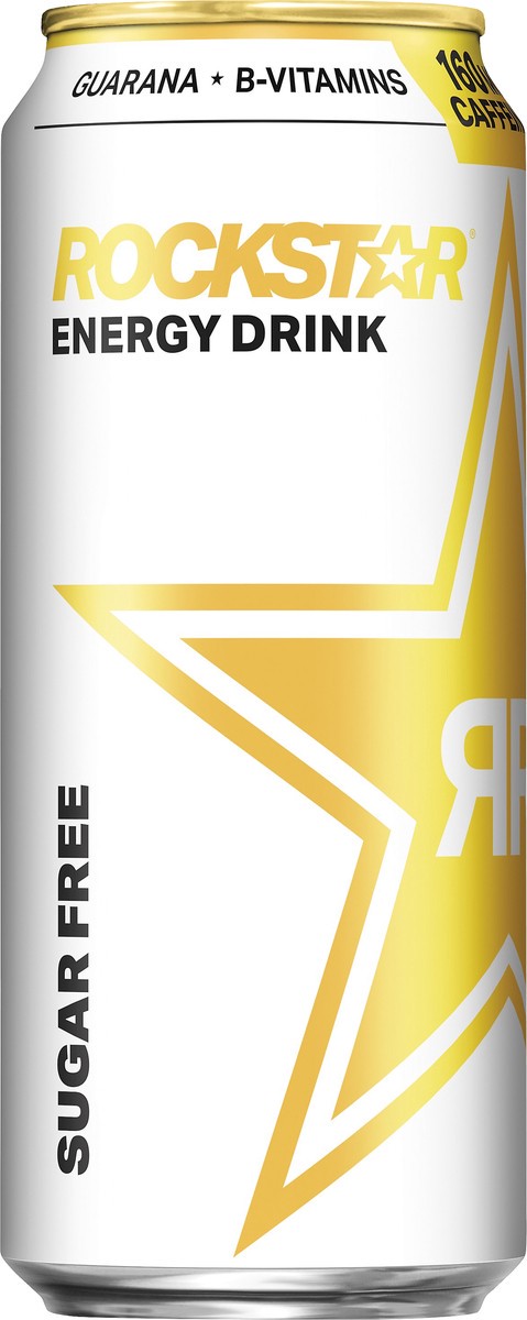 slide 2 of 5, Rockstar Sugar Free Energy Drink - 16 fl oz can, 16 fl oz