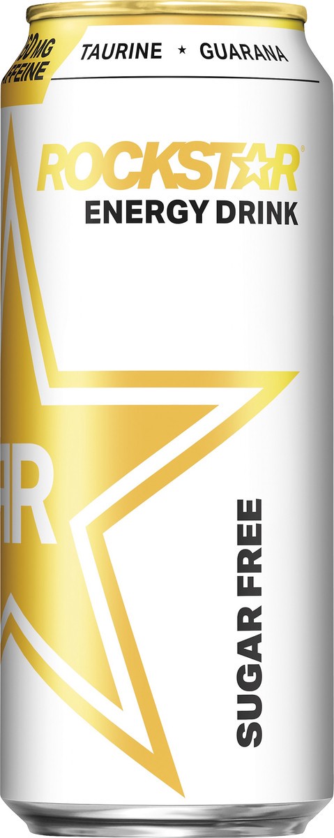 slide 5 of 5, Rockstar Sugar Free Energy Drink - 16 fl oz can, 16 fl oz