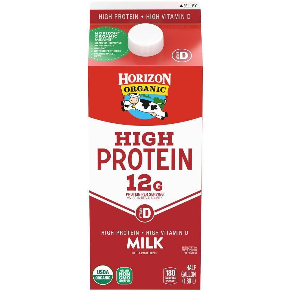 slide 1 of 1, Horizon Organic Whole Milk Protein, 64 fl oz