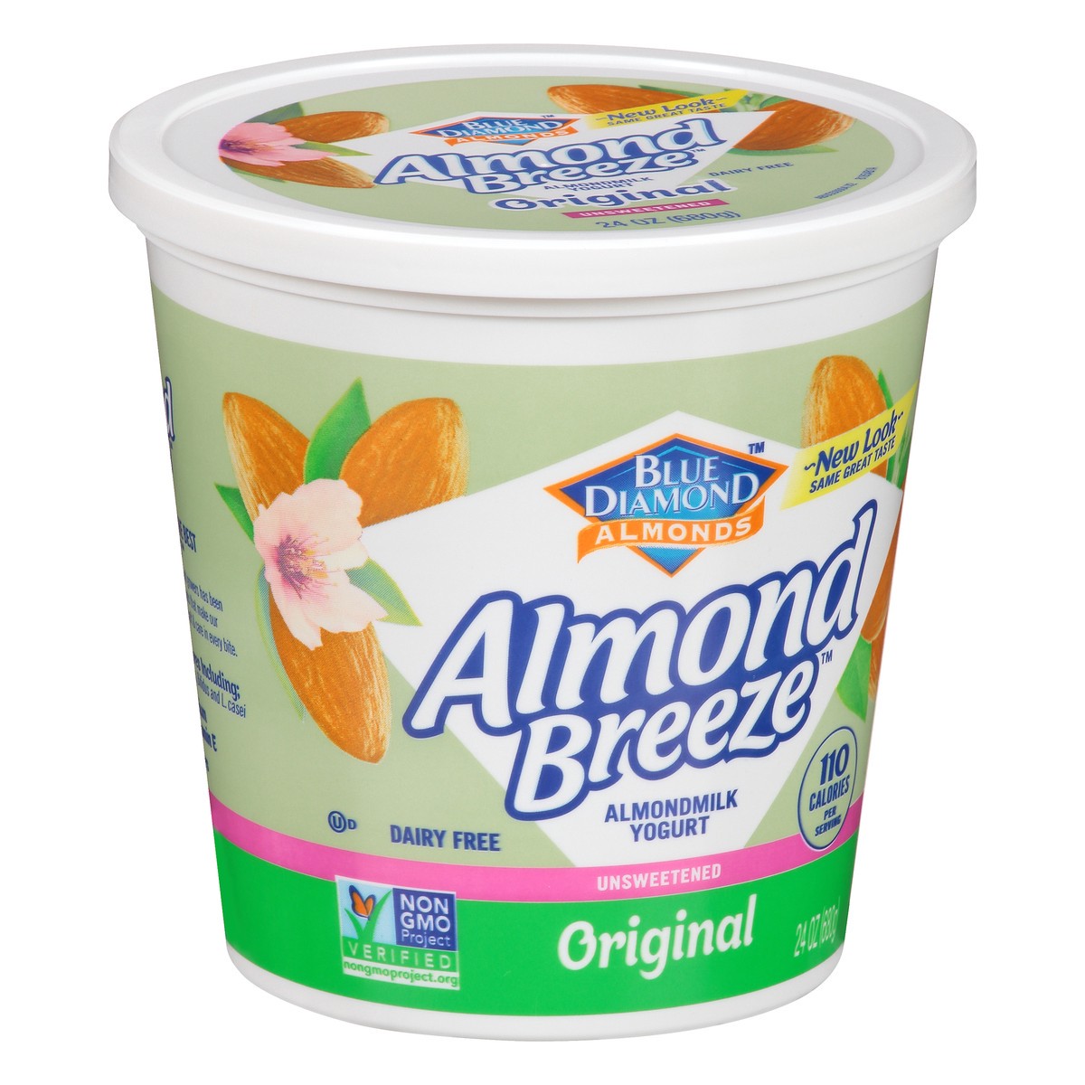 slide 9 of 10, Almond Breeze Unsweetened Original Almondmilk Yogurt - 24oz, 24 oz