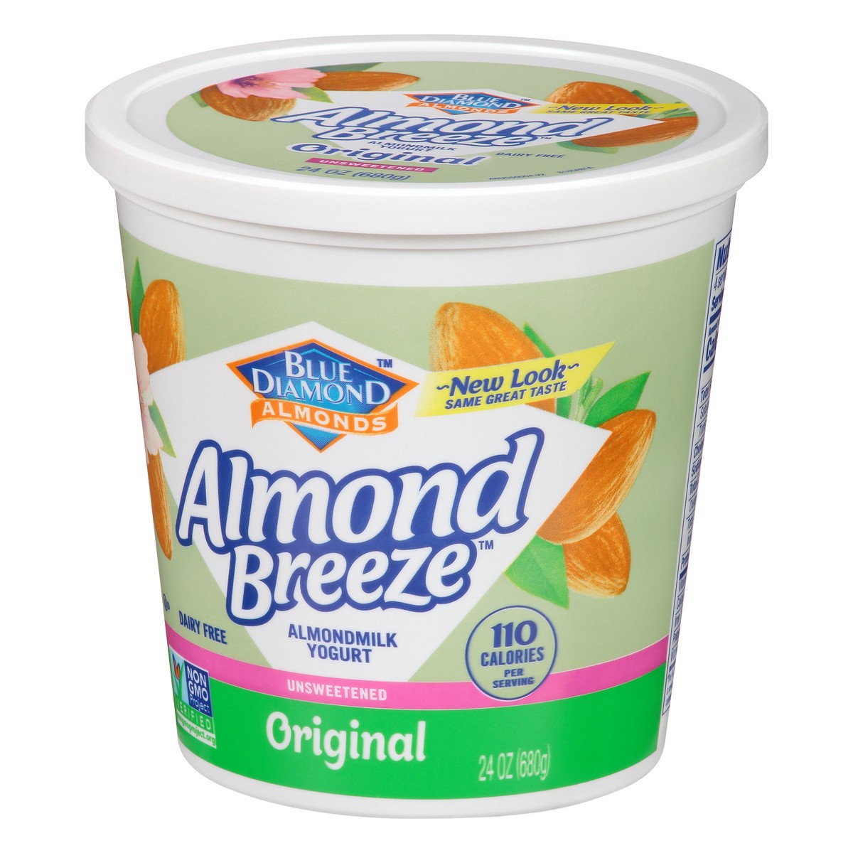 slide 5 of 10, Almond Breeze Unsweetened Original Almondmilk Yogurt - 24oz, 24 oz