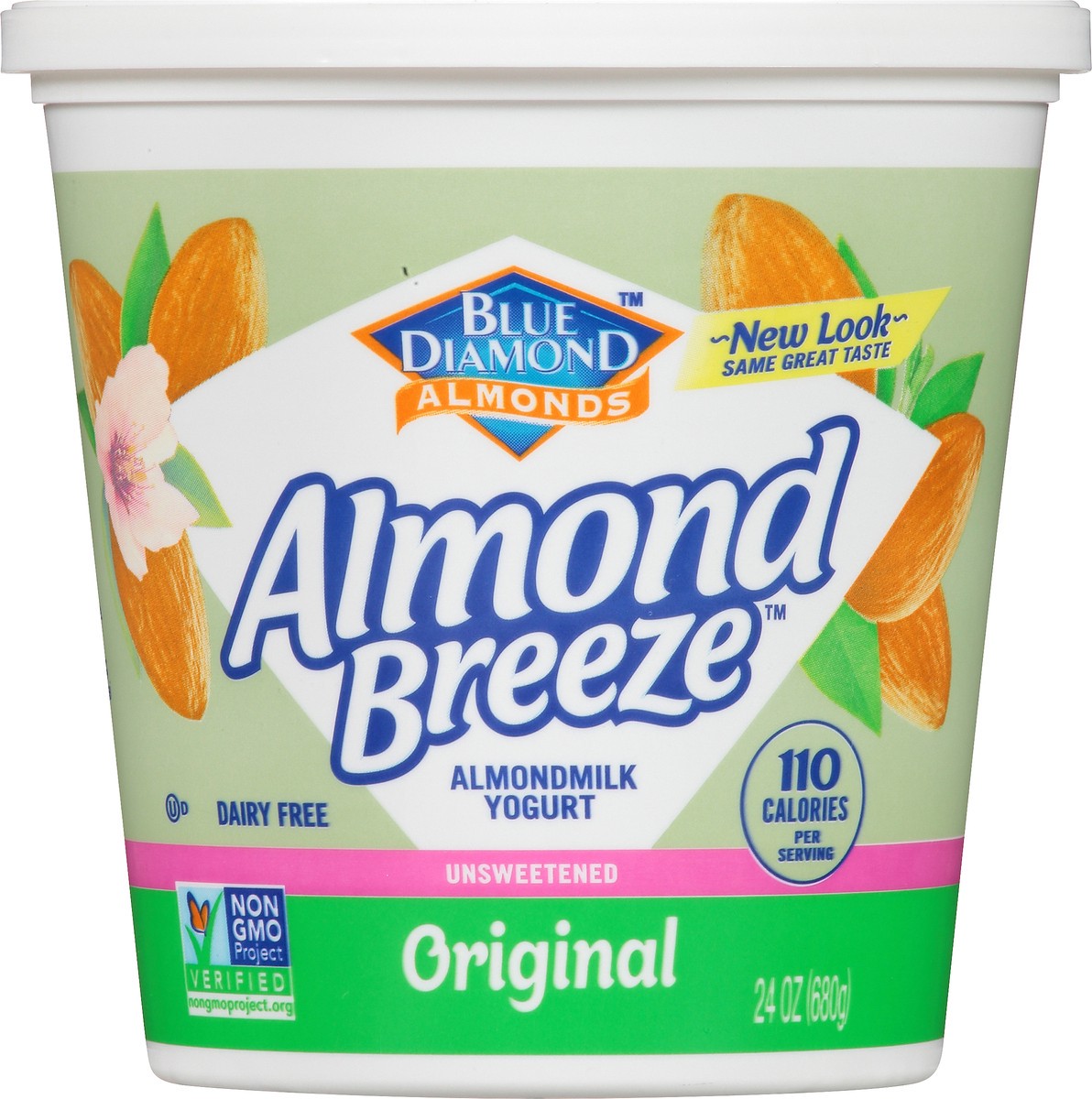 slide 7 of 10, Almond Breeze Unsweetened Original Almondmilk Yogurt - 24oz, 24 oz