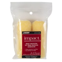 Impact 4 in. X 1/2 in. Nap Knit Mini Rollers 2-Pack
