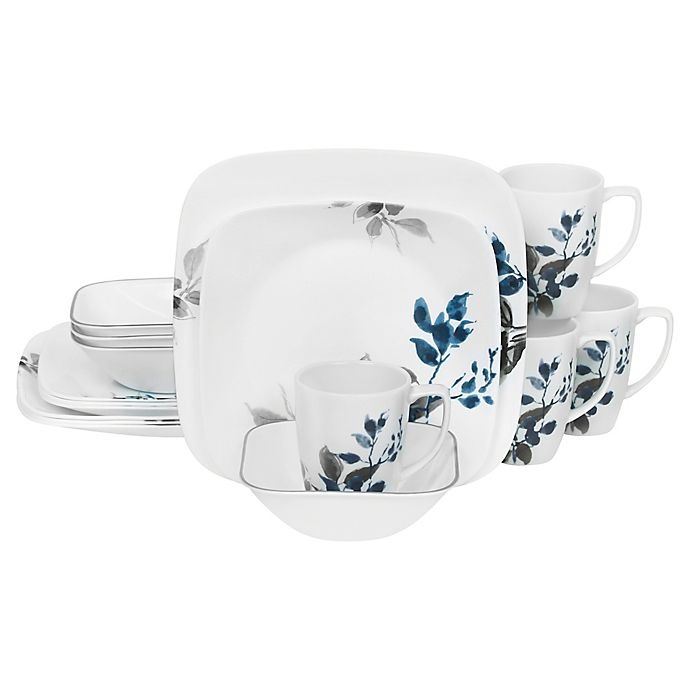 slide 1 of 2, Corelle Boutique Kyoto Night Dinnerware Set, 16 ct