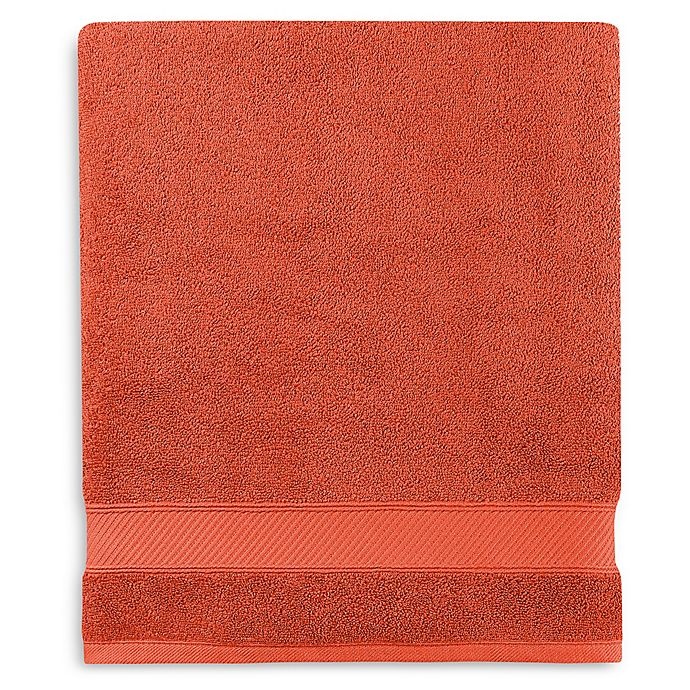 slide 1 of 3, Wamsutta Hygro Duet Bath Sheet - Paprika, 1 ct