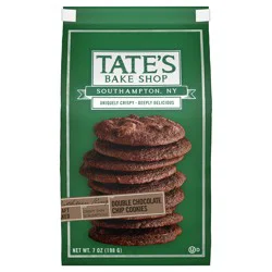 Tate's Bake Shop Double Chocolate Chip Cookies - 7.01 oz