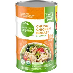 Simple Truth Organic Chunk Chicken Breast In Water - 4 ct; 5 oz