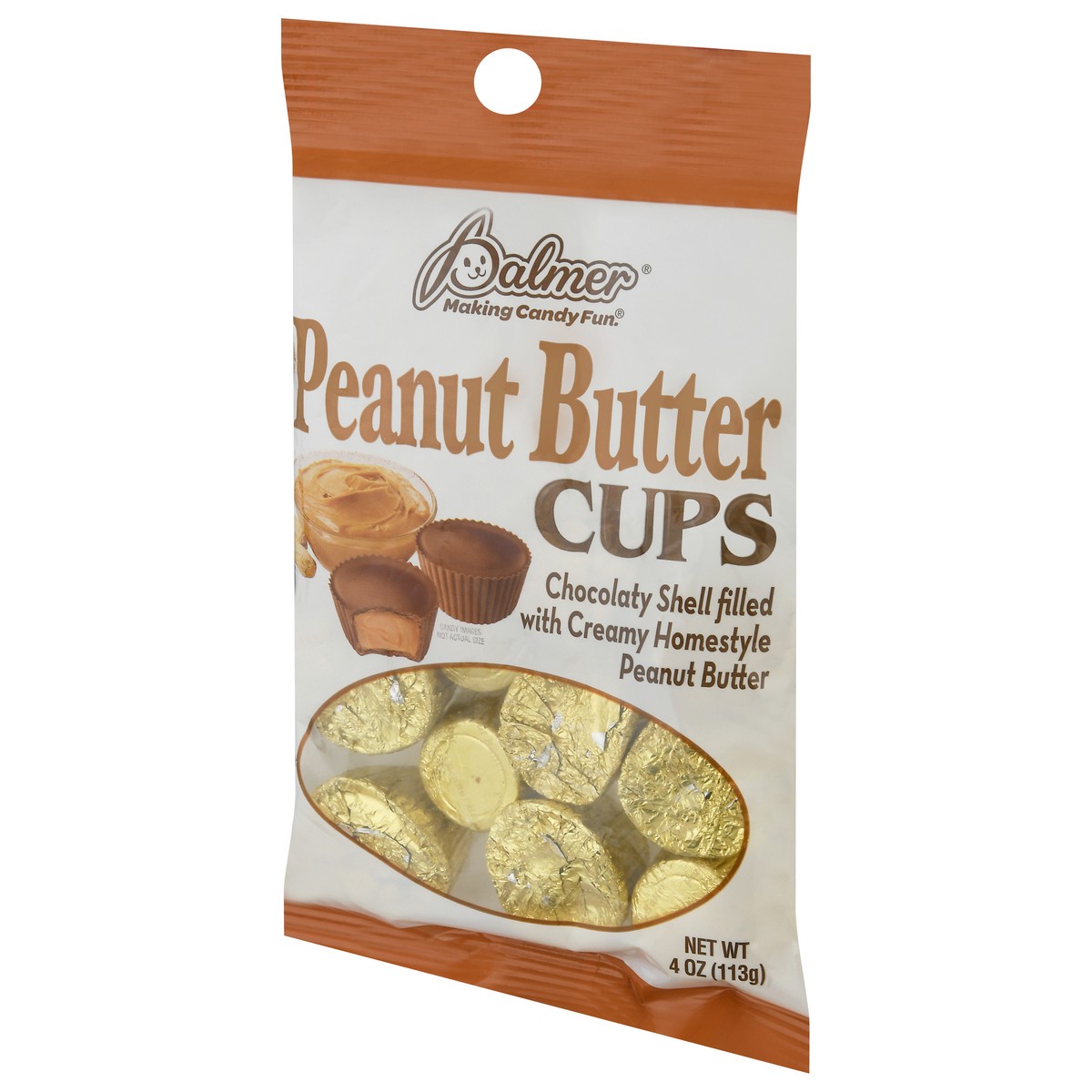 slide 2 of 12, PALMER Peanut Butter Cups, 1 ct