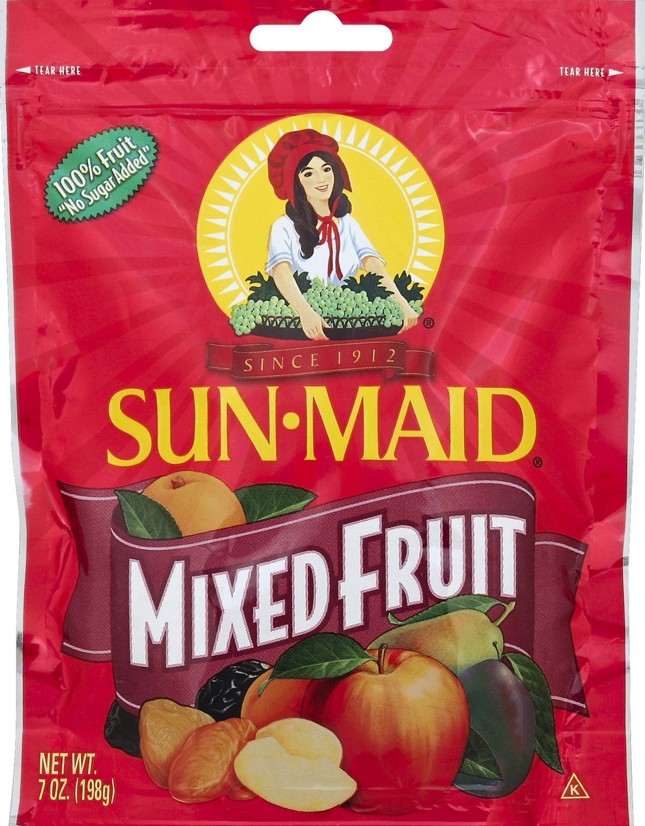 slide 1 of 2, Sun-Maid Mixed Fruit 7 oz, 7 oz