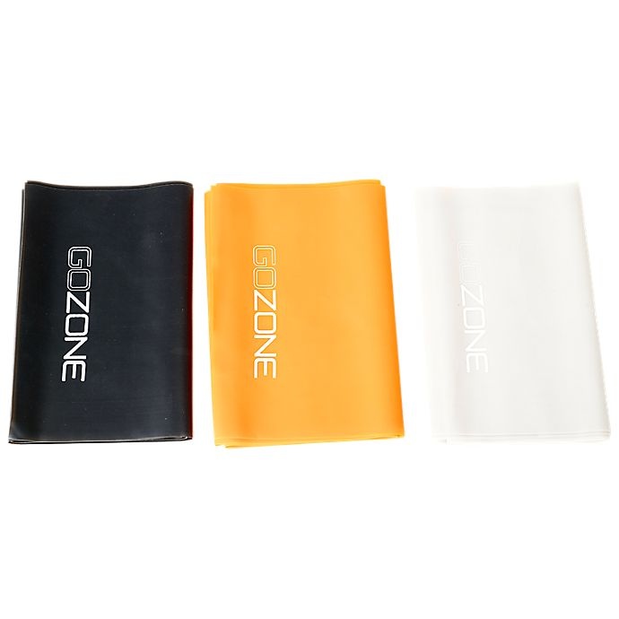 slide 1 of 1, Gozone Looped Resistace Bands, 3 ct