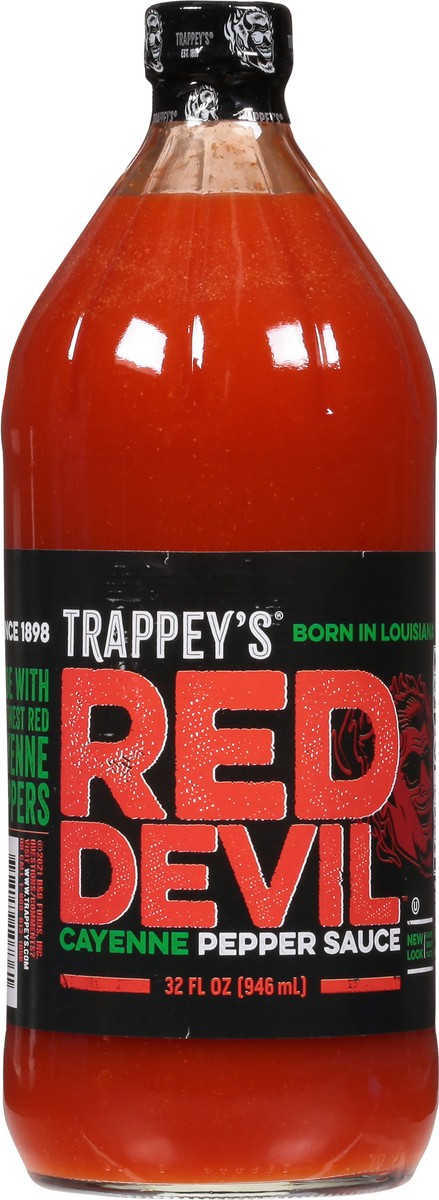 slide 6 of 9, Trappey's Red Devil Cayenne Pepper Sauce 32 fl oz, 32 fl oz