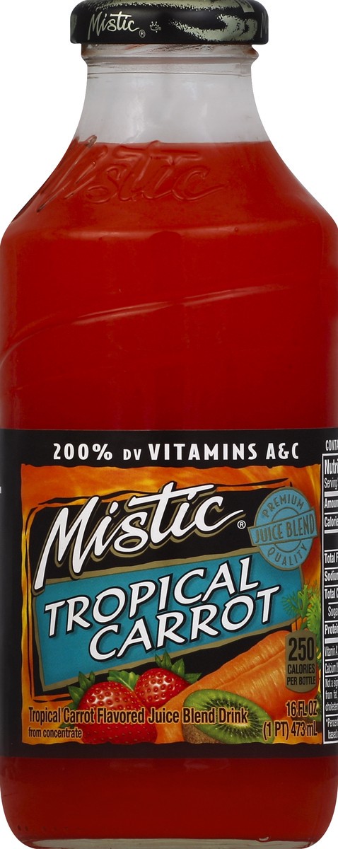 slide 3 of 4, Mistic Tropical Fruit Punch, 16 oz