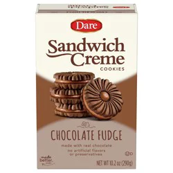 Dare Fudge Crme Sandwich Cookies