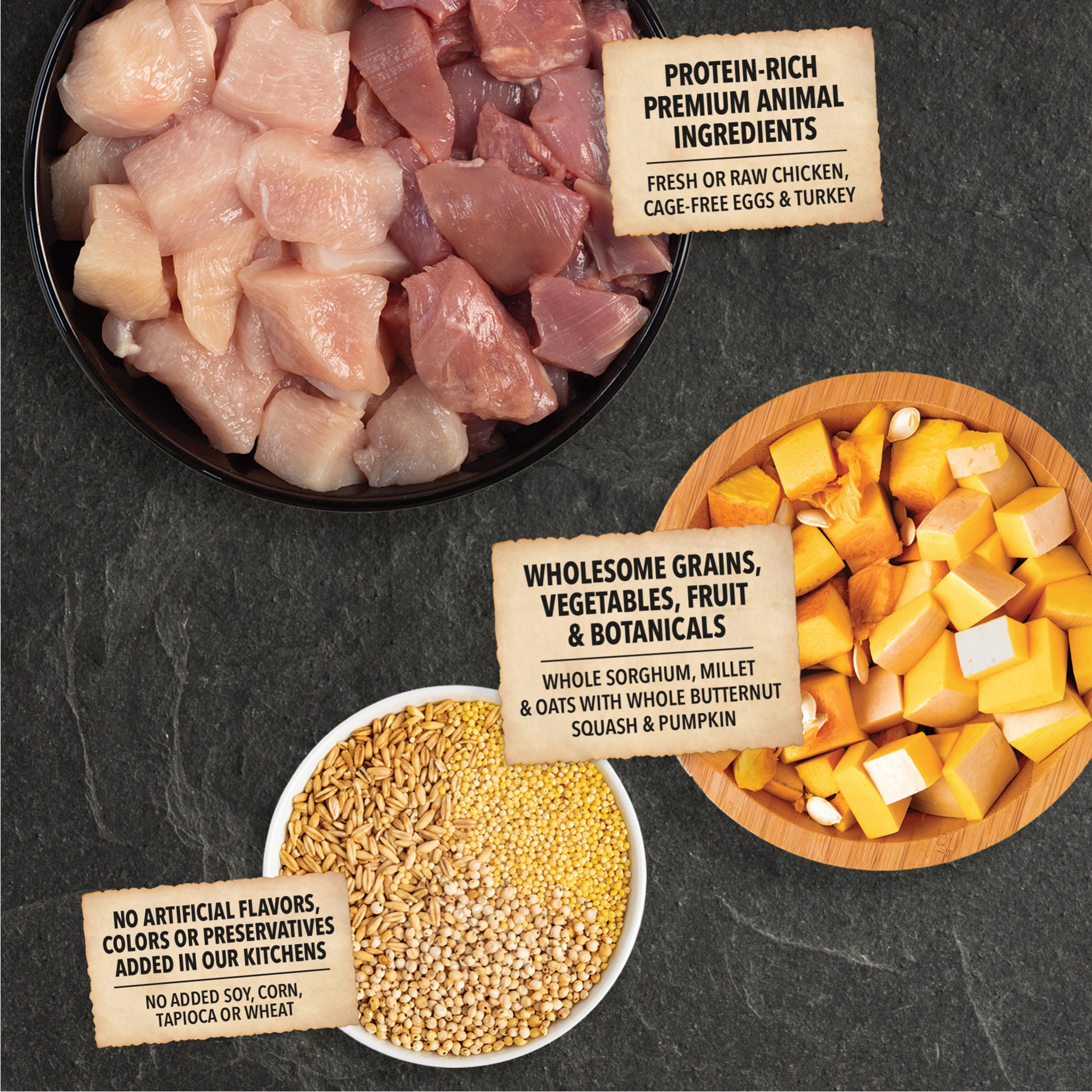 slide 5 of 5, ACANA Wholesome Grains Puppy, 11.5lb, 11.5 lb