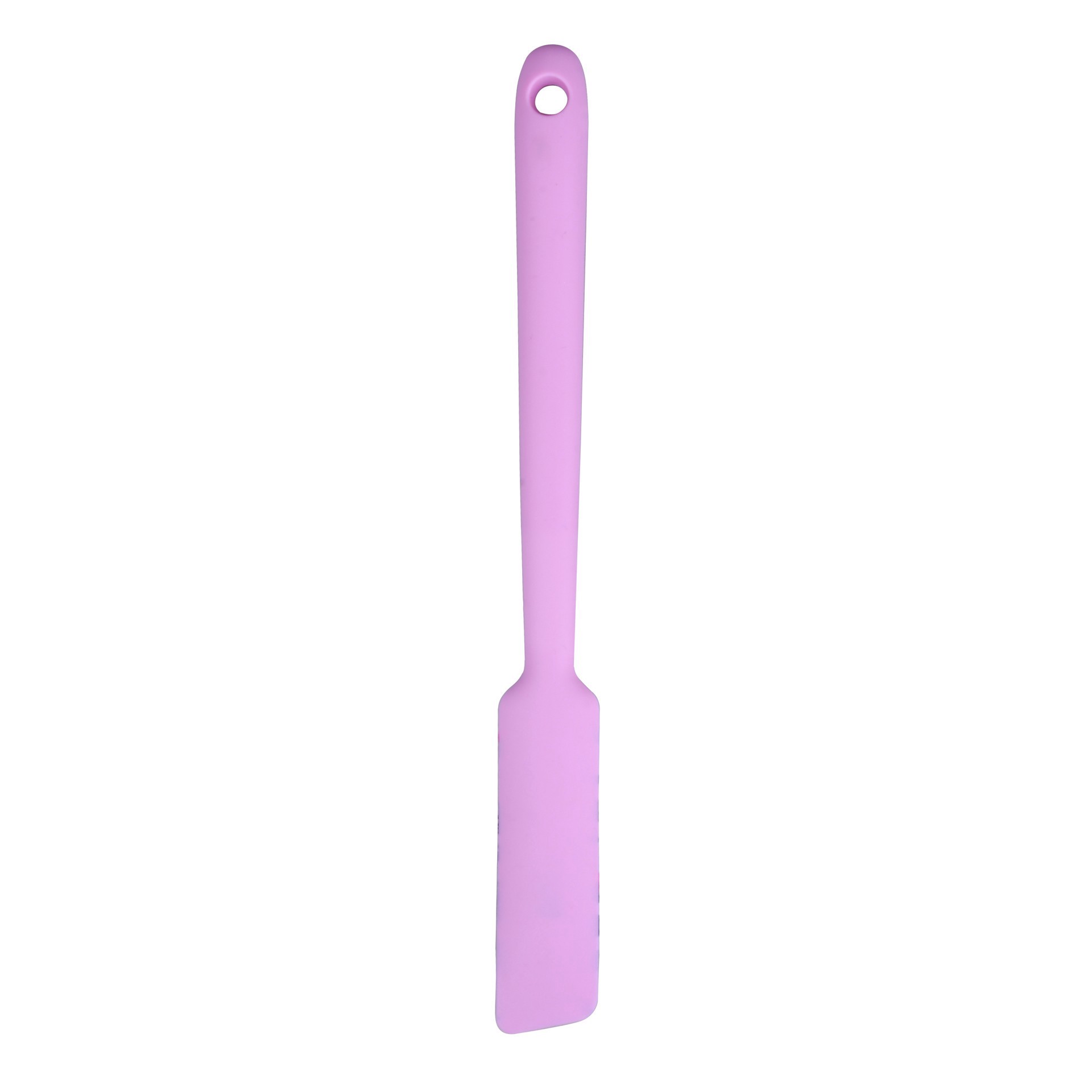 slide 2 of 4, Mini Pink Skull Leopard Print Silicone Jar Spatula By Makery, 8 in