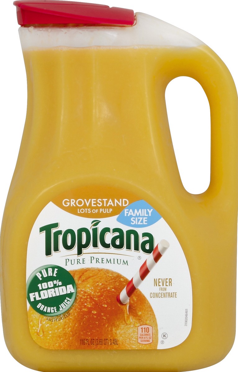 slide 4 of 4, Tropicana 100% Juice - 118 oz, 118 oz