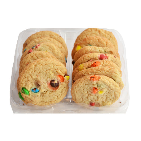 slide 1 of 1, L&B M&M Cookies, 13 ct