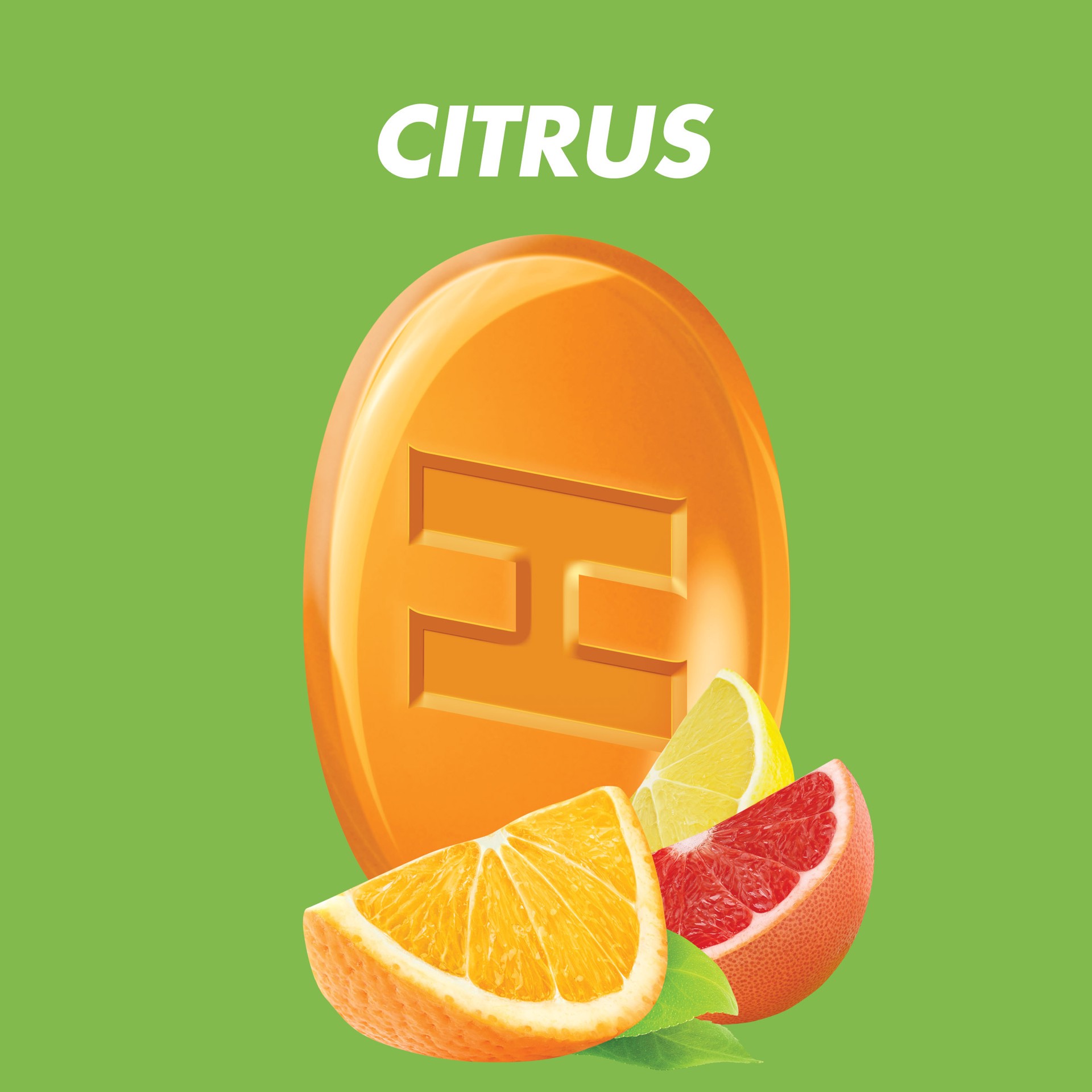 slide 3 of 5, HALLS Defense Assorted Citrus Vitamin C Drops, 20 Sticks of 9 Drops (180 Total Drops), 23.18 oz