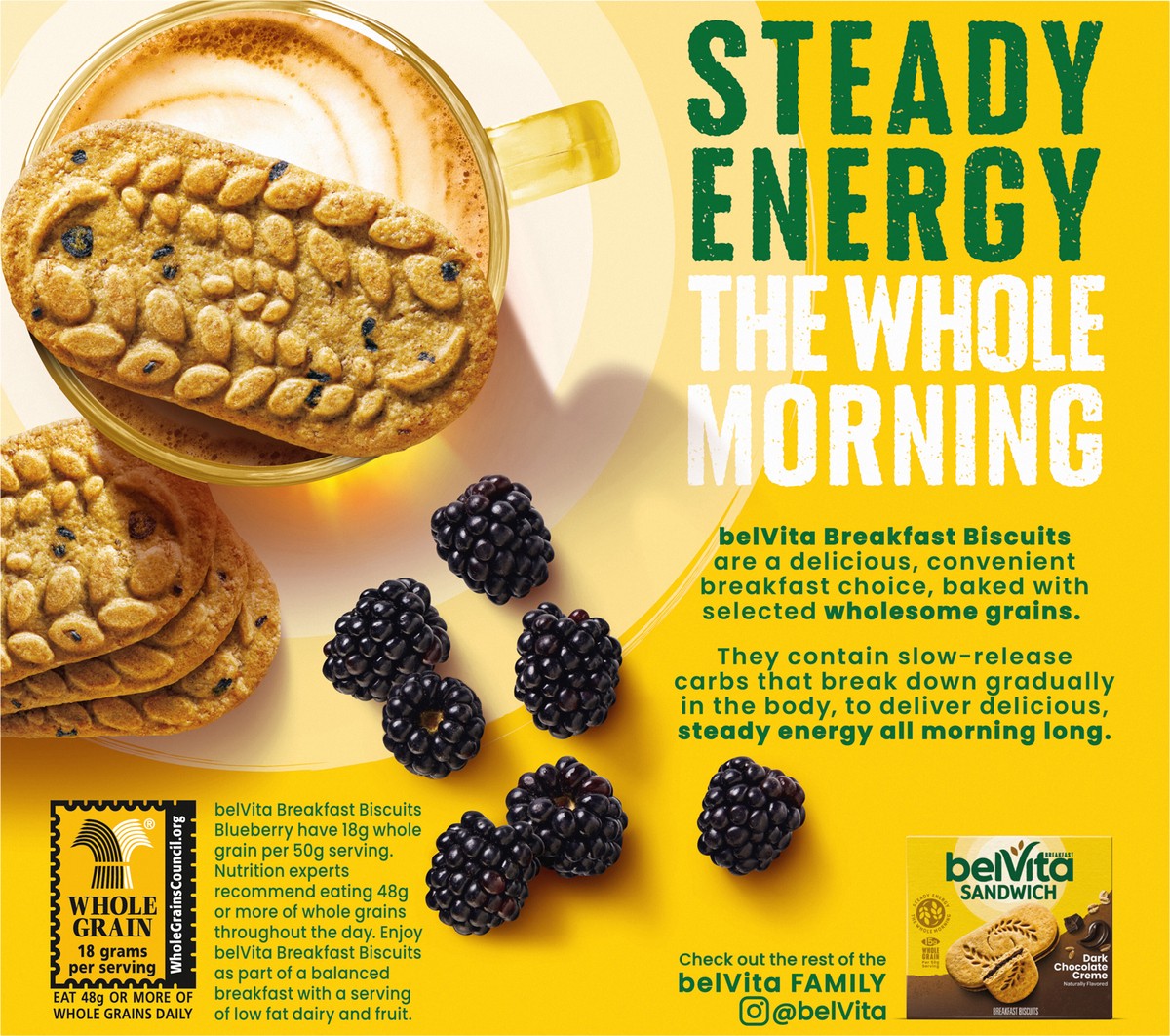 slide 3 of 9, belVita Blueberry Breakfast Biscuits, 5 ct