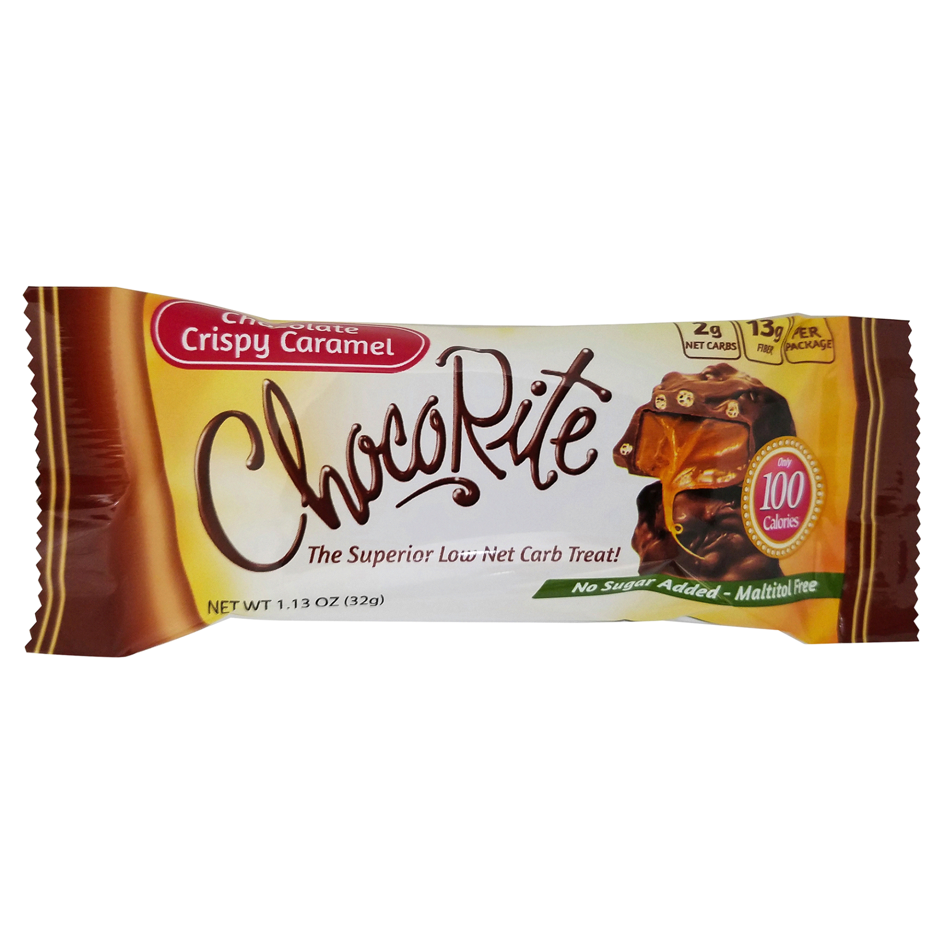 slide 1 of 1, Chocorite Chocolate Crispy Caramel, 2 ct