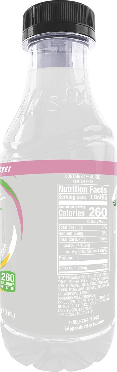 slide 2 of 11, Mistic Lotta Colada- 15.9 fl oz, 15.9 oz