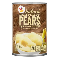 Giant Bartlett Pear Halves in Juice