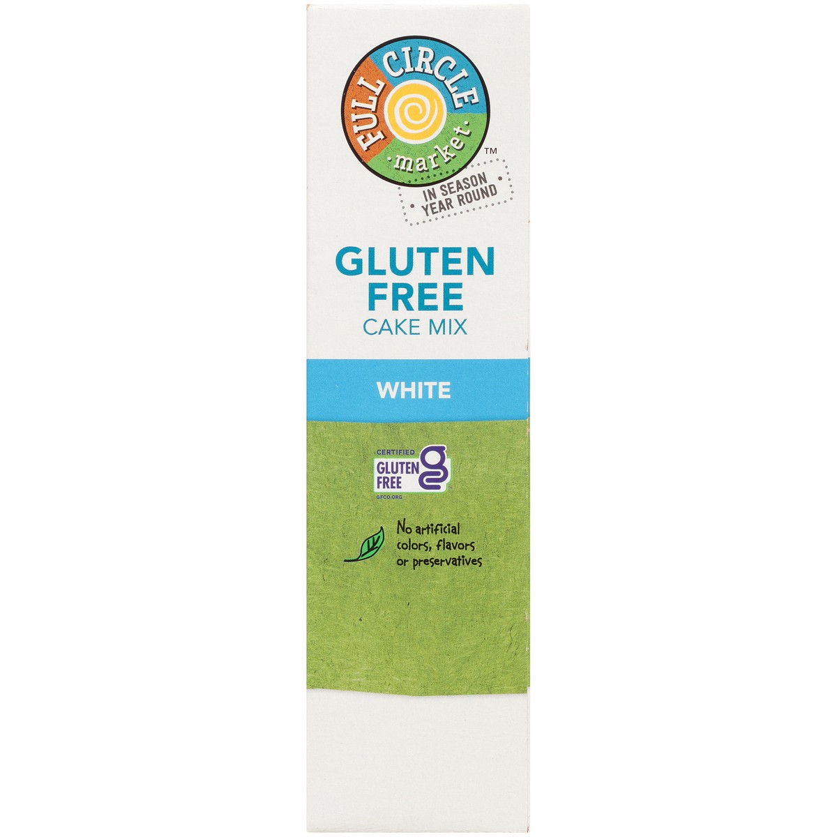 slide 9 of 9, Full Circle Market Gluten Free White Cake Mix 15 oz, 15 oz