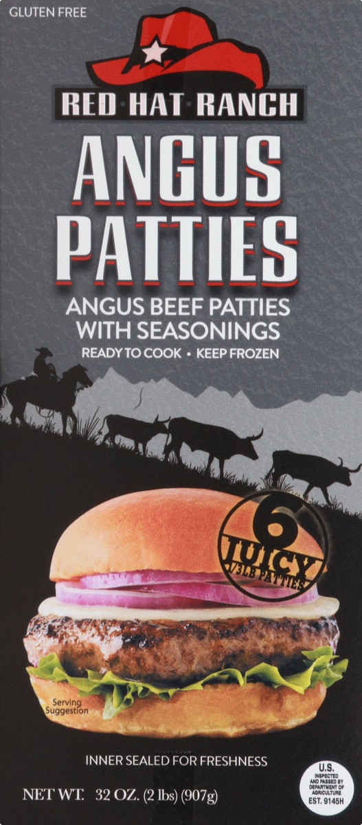 slide 8 of 9, Red Hat Ranch Patties 6 ea, 