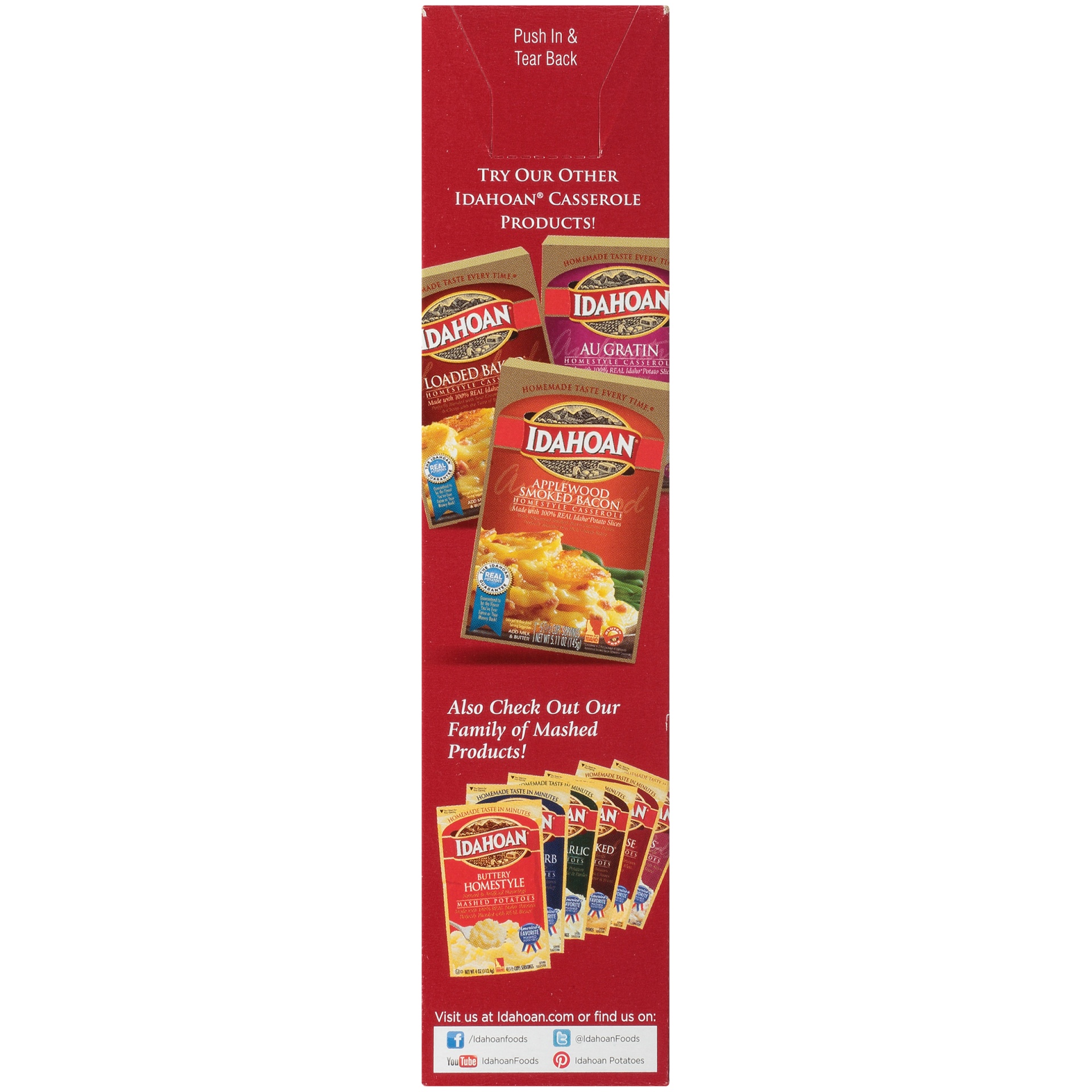 slide 3 of 6, Idahoan Scalloped Homestyle Casserole, 4.94 oz