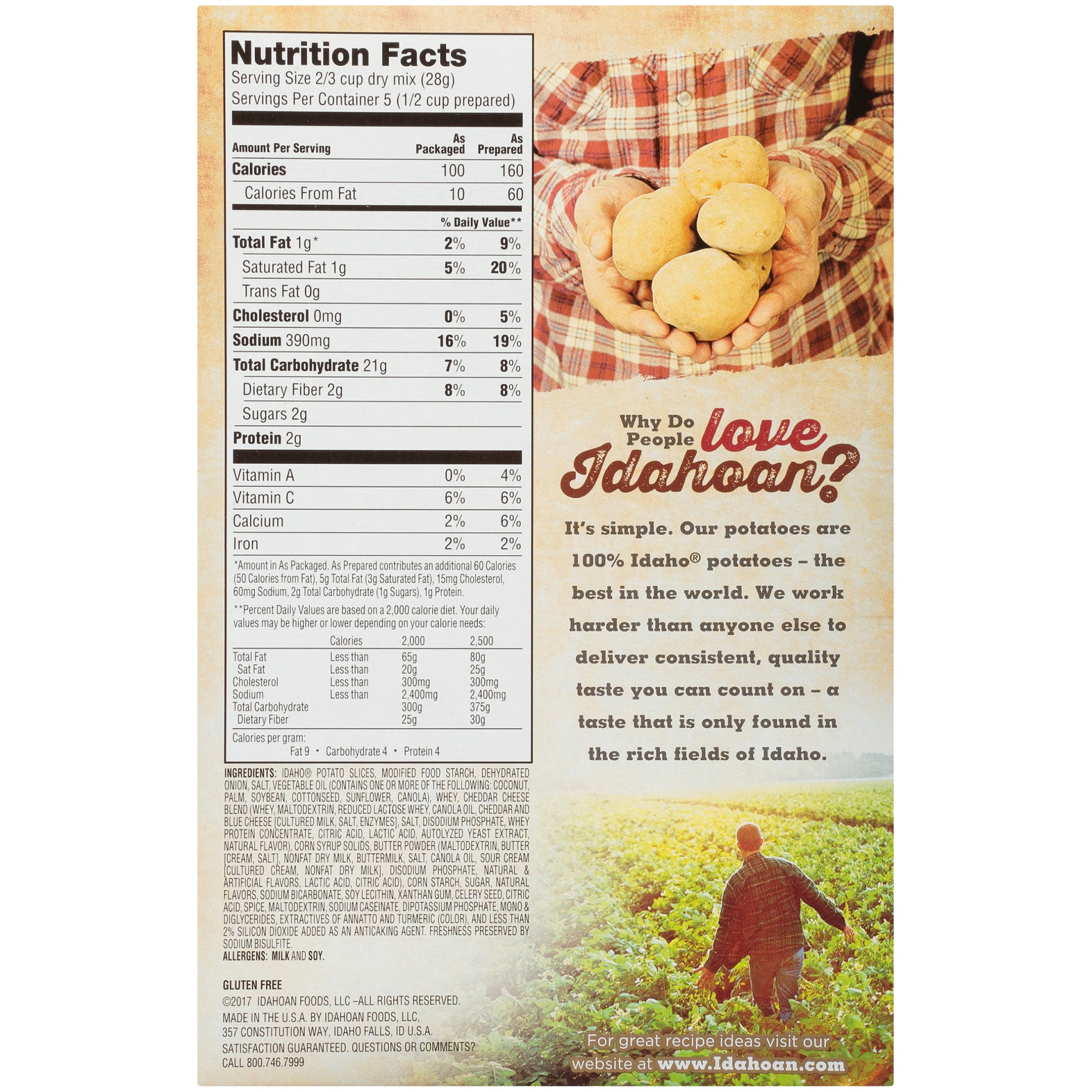 slide 4 of 6, Idahoan Scalloped Homestyle Casserole, 4.94 oz