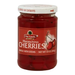 Our Family Maraschino Cherries With Stems