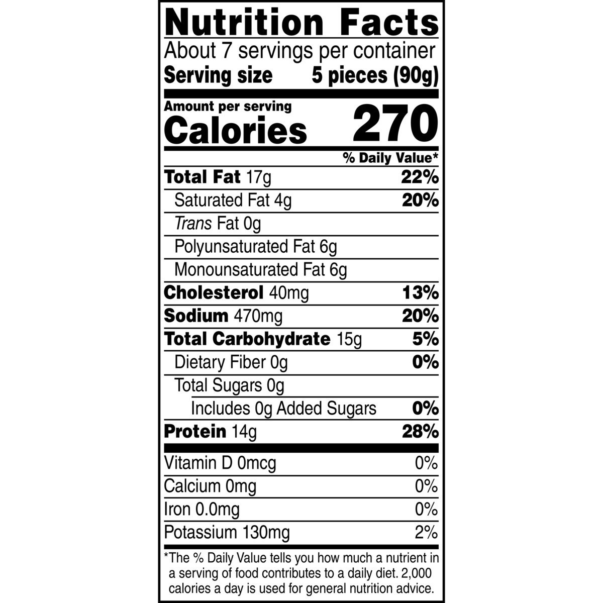 slide 3 of 10, Tyson Fully Cooked Chicken Nuggets, 22 oz. (Frozen), 566.99 g