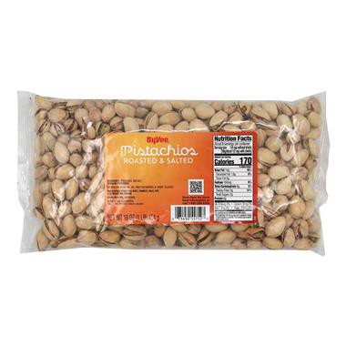 slide 1 of 1, Hy-Vee Pistachios Roasted & Salted, 16 oz