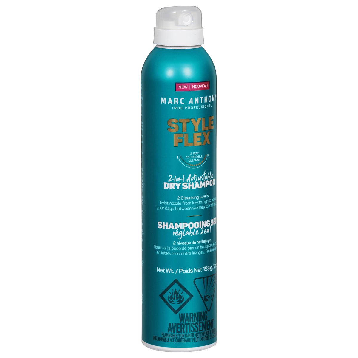 slide 12 of 13, Marc Anthony True Professional Style Flex 2-In-1 Adjustable Dry Shampoo, 7 oz