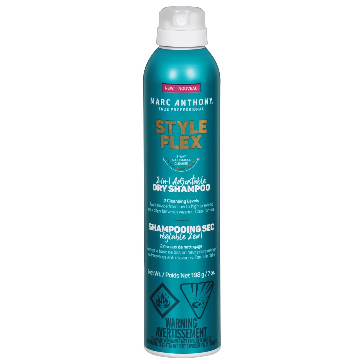 slide 6 of 13, Marc Anthony True Professional Style Flex 2-In-1 Adjustable Dry Shampoo, 7 oz