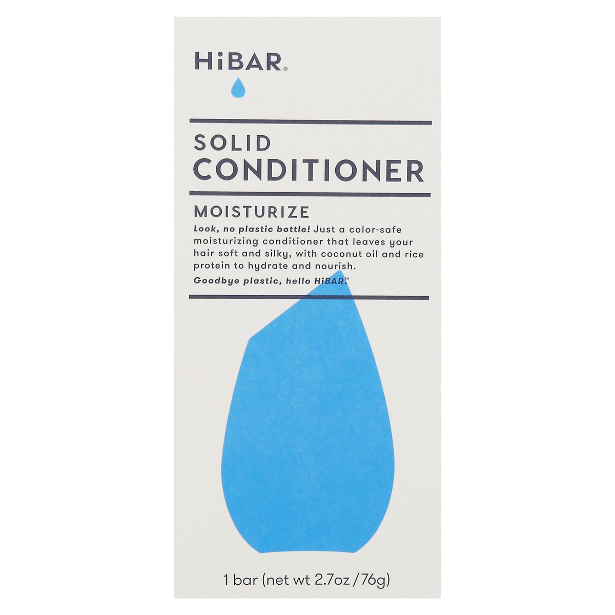 slide 1 of 1, HiBAR Moisturize Solid Conditioner, 1 ct