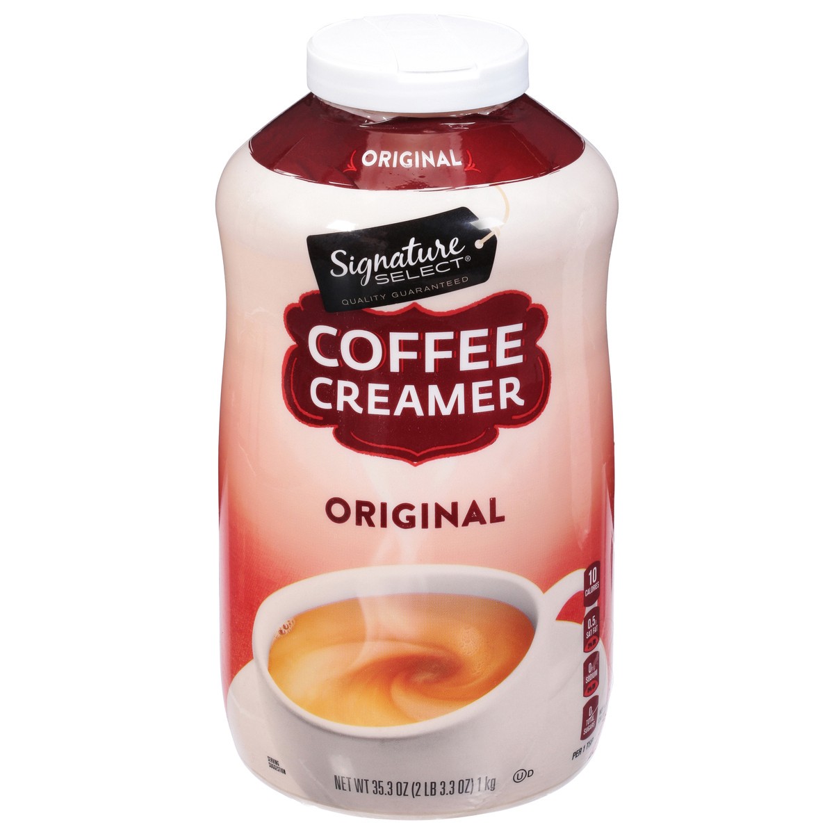 slide 1 of 9, Signature Select Original Coffee Creamer 35.3 oz, 