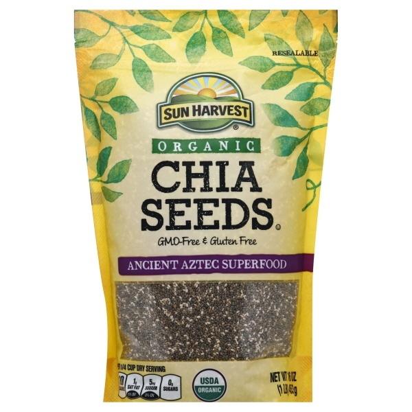 slide 1 of 1, Sun Harvest Chia Seed, 16 oz