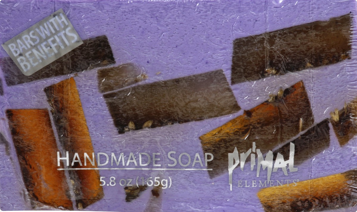 slide 4 of 5, Primal Elements Bar Soap Lavender, 5.8 oz