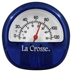 Indoor/Outdoor Analog Thermometer with Magnet