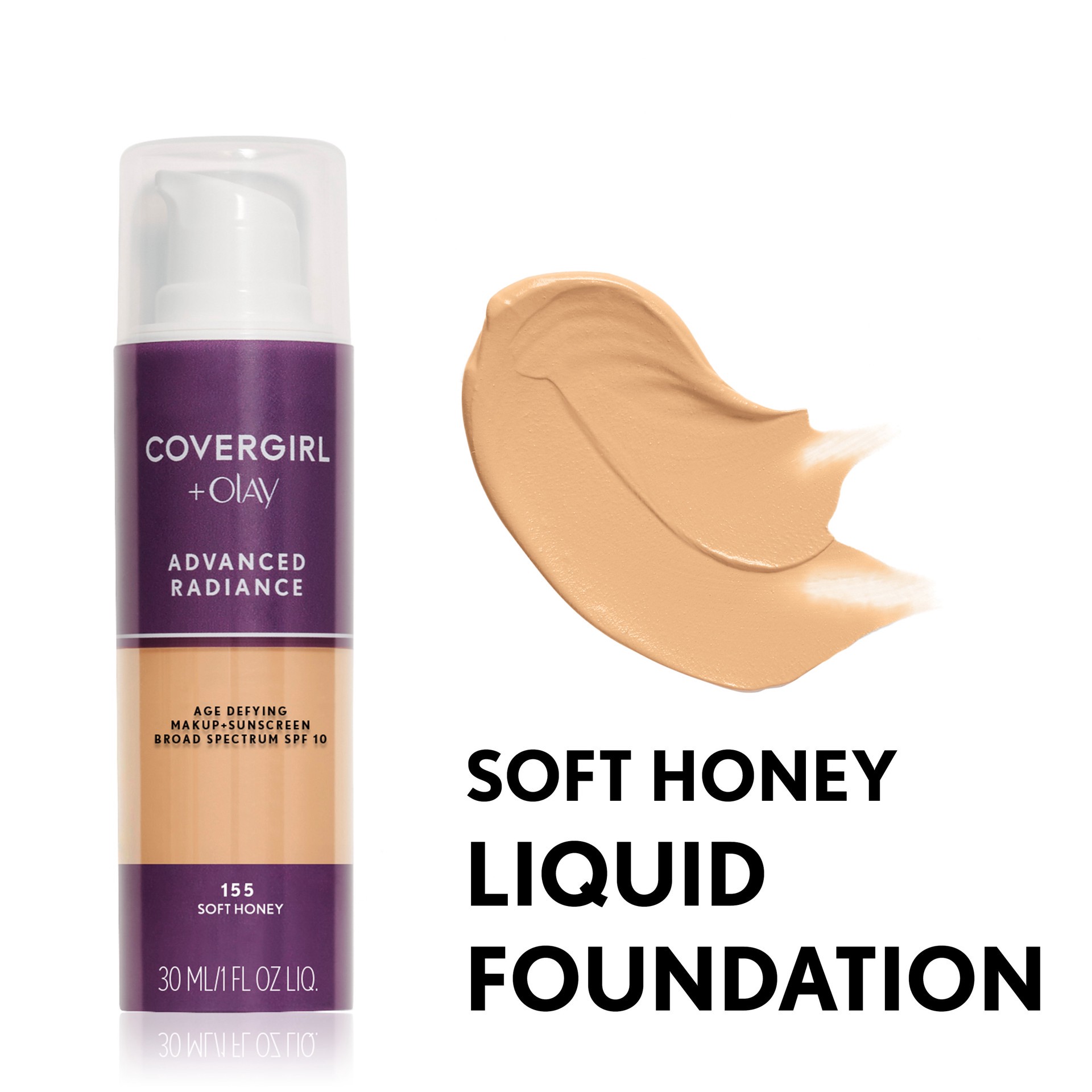 slide 1 of 2, Covergirl COVERGIRL Advanced Radiance Liquid Foundation- Creamy Natural, 30 ml