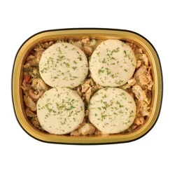 Meal Simple by H-E-B Smoked Chicken Biscuit Pot Pie