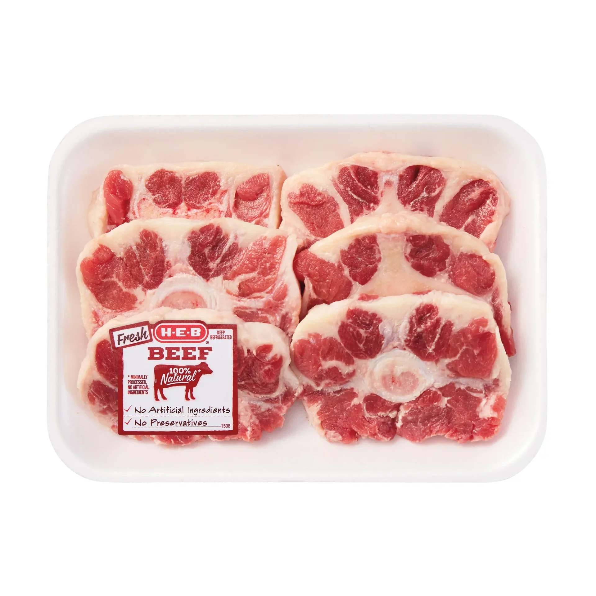 slide 1 of 1, H-E-B Thin-Sliced Beef Oxtails, per lb
